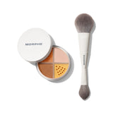 Bake & Set Loose Powder Quad & Brush Duo