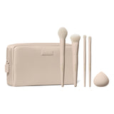Complexion Boost & Oat Latte Face & Eye Brush Bundle