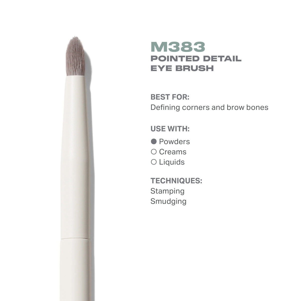 M383 Pointed Detail Eye Brush